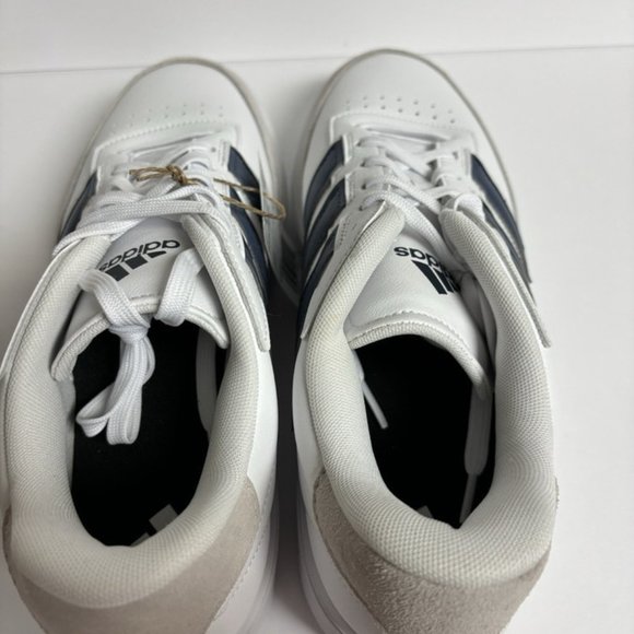 Adidas Men’s Courtblock Lace-Up Sneakers White, Size 11 M main image 6